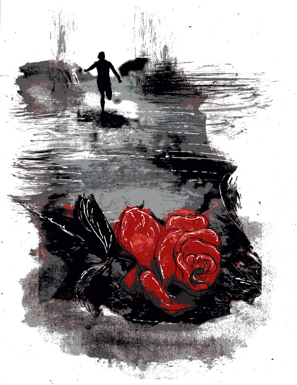 Illustration for "Sign of the Rose" Copyright (c) 2019 by LA Spooner. Used under license.