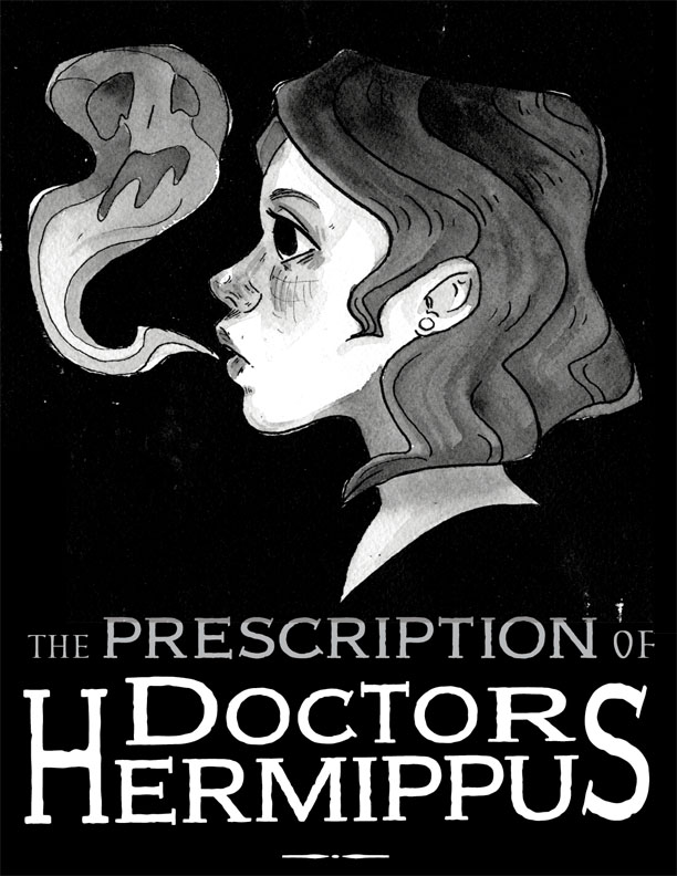 "The Prescription of Doctor Hermippus" Illustration Copyright (c) 2018 Lee Dawn. Used under license.